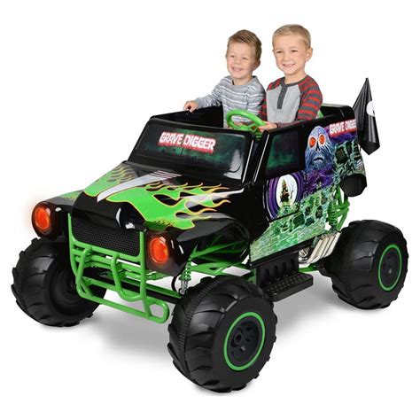 mini grave digger go kart|24v grave digger ride on.